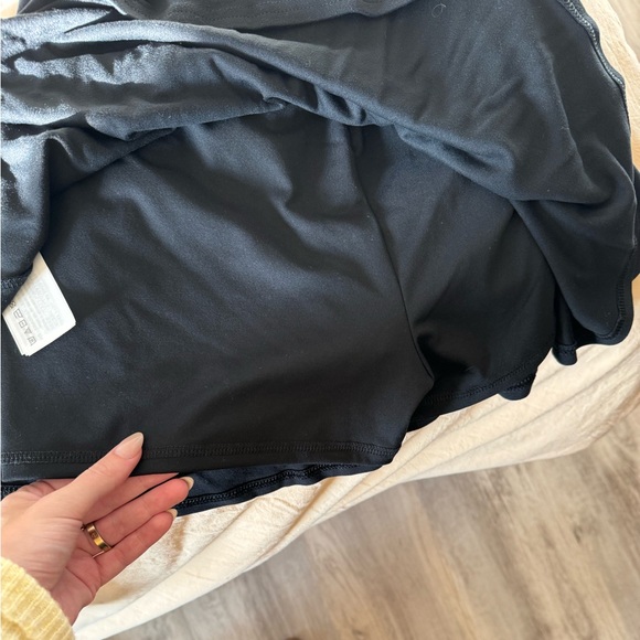 Hollister Mini Skirt with Shorts Black - Picture 4 of 4